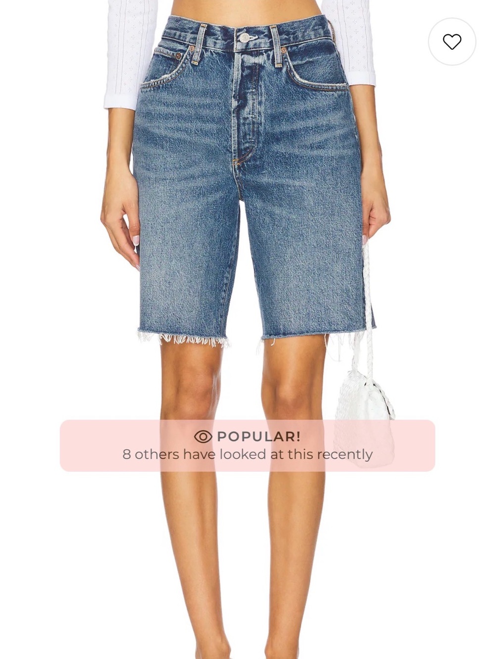 Agolde 90s Short in Ruin Size 27